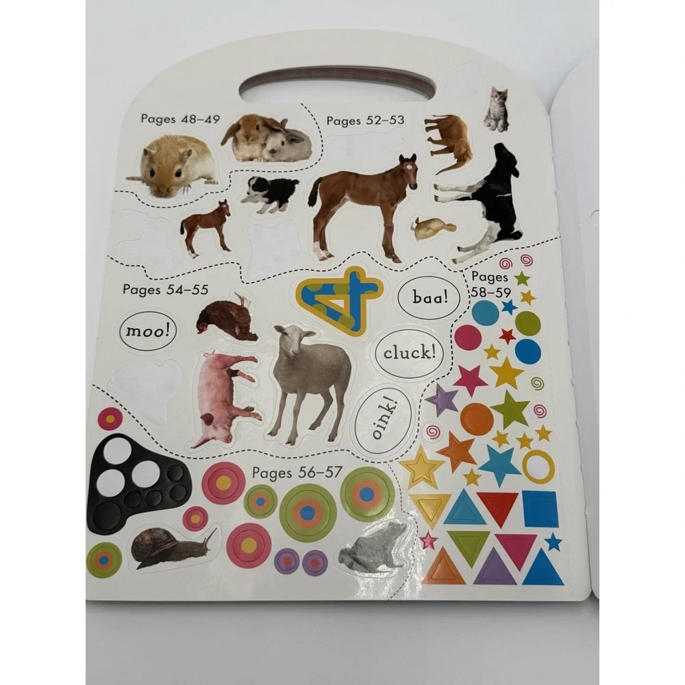 LEARN ON THE GO STICKER WORKBOOK‎ By Make Believe Ideas